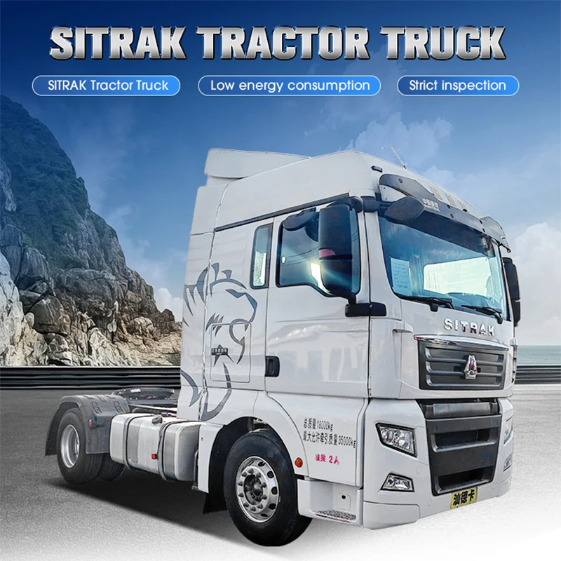 Used SINOTRUK SITRAK Tractor Truck 6*4 Euro 2/3/4/5/6 10 Wheeler Heavy Truck For Africa