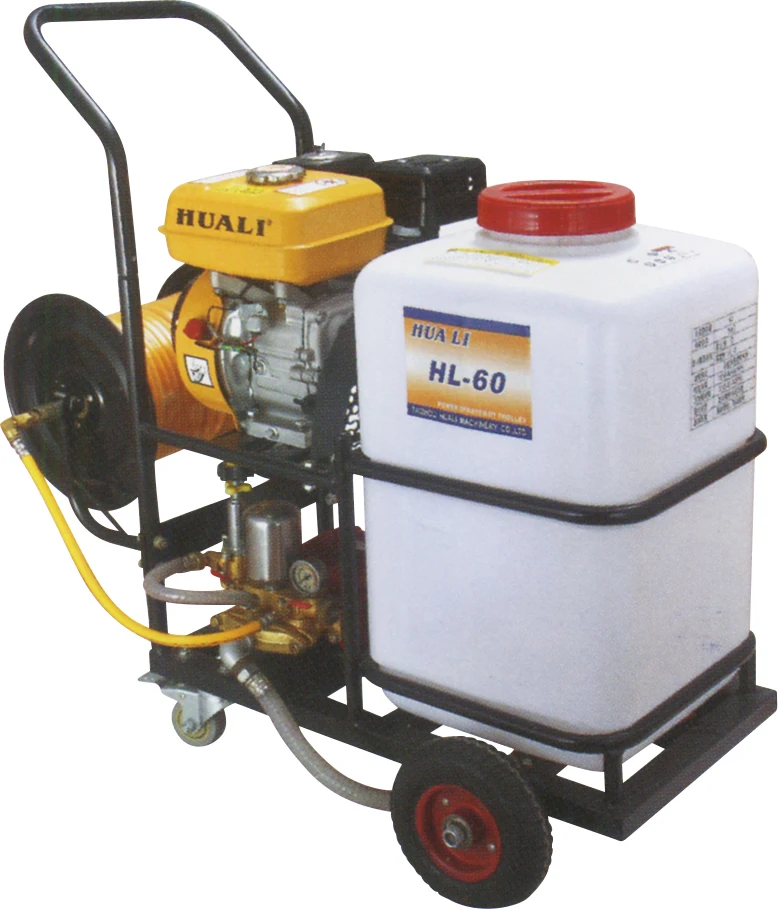 Orchard portable professional diesel powered sprayer with wheels
