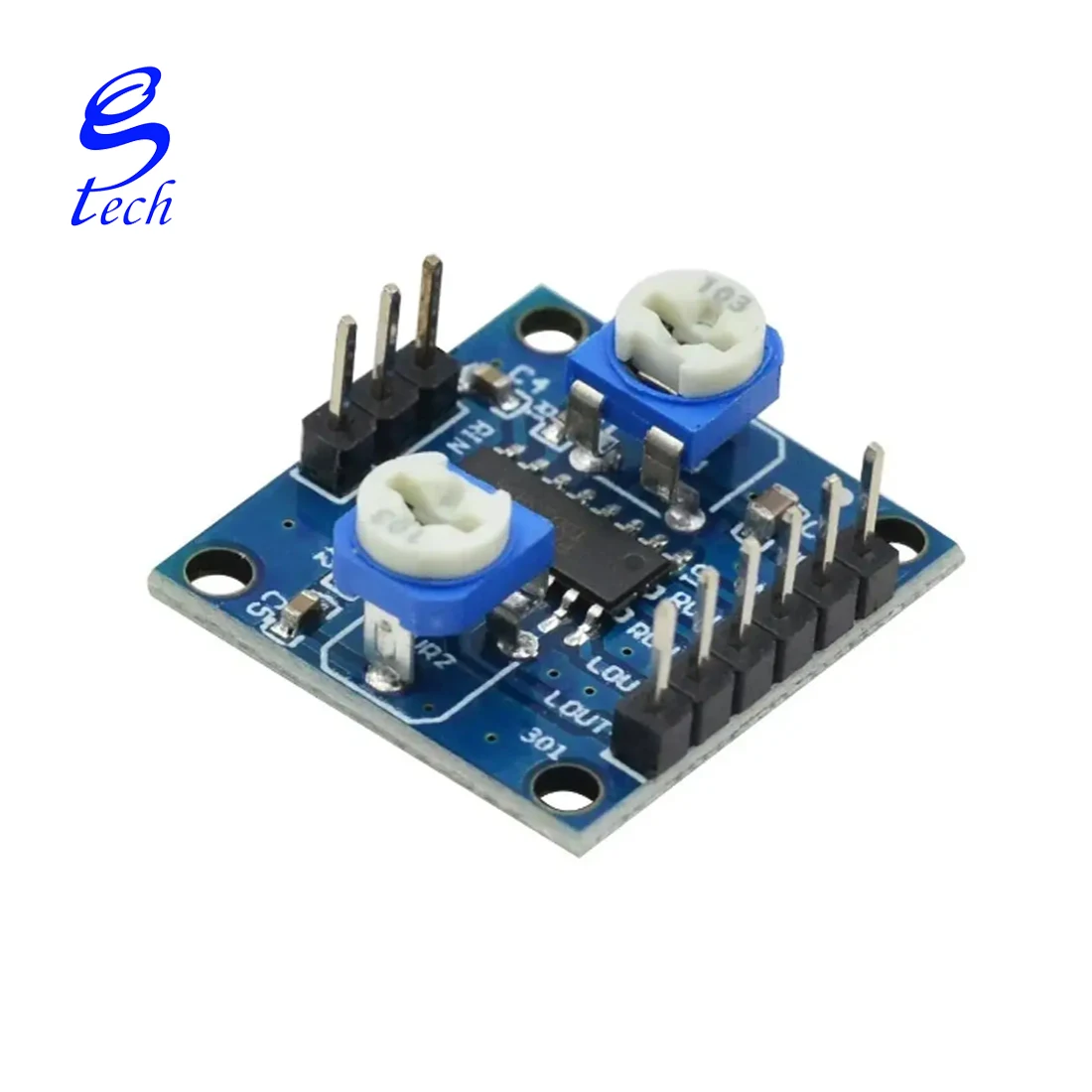 Good price PAM8406 Digital Amplifier Board With Volume Potentiometer 5Wx2 Stereo PAM8406 Digital Amplifier Board