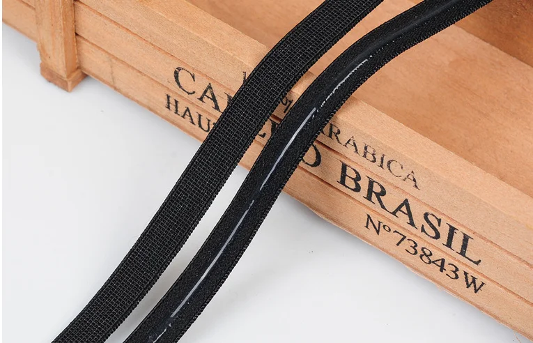 Non-slip Elastic Band Wave Silicone Rubber Webbing Belt DIY Sport Clothes Wrist Guard Sew Accessories