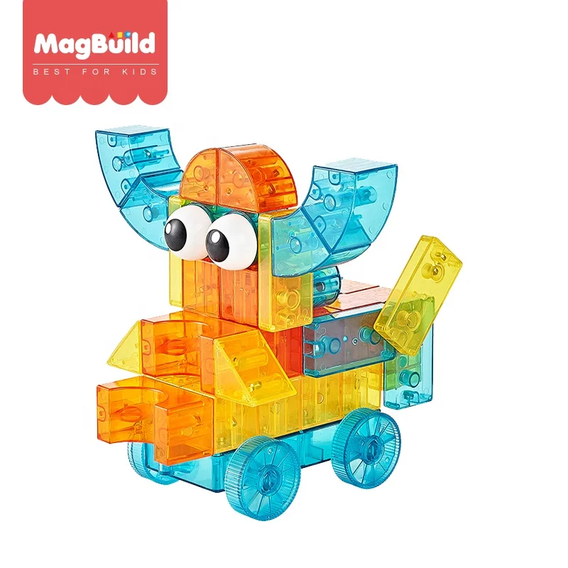 MagBuild STEM Educational Toys Amazon Online Toys Teaching Aid Magnetic Building Block Cubes 100PCS