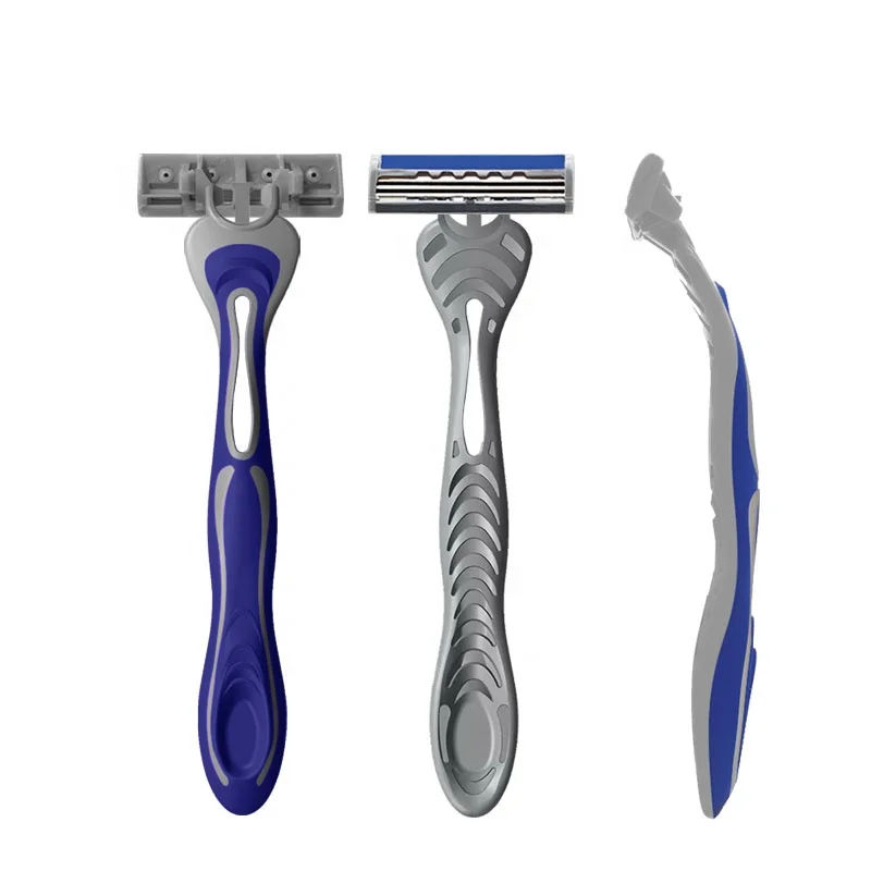 Hot Manufacturer Wholesale 3 Blades Disposable Razor Men Shaving Razor