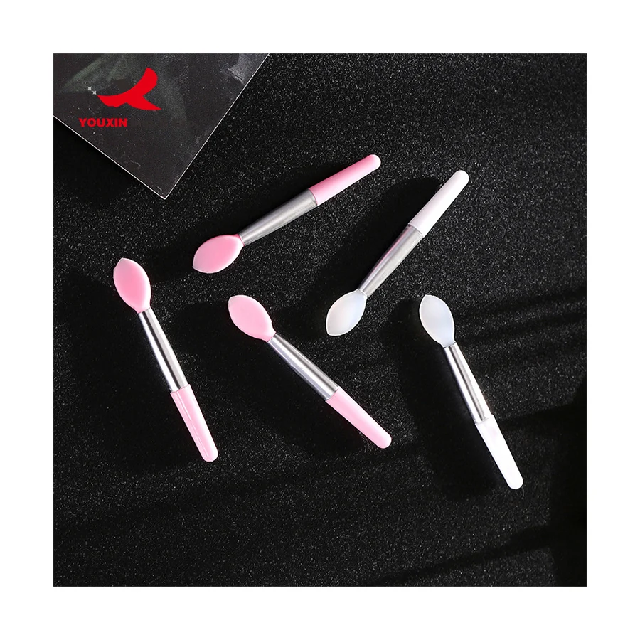 FENGFLY Wholesale custom logo Mini Reusable Lip Mask oil care balm scrub silicone lip applicator Silicone Lip Brush