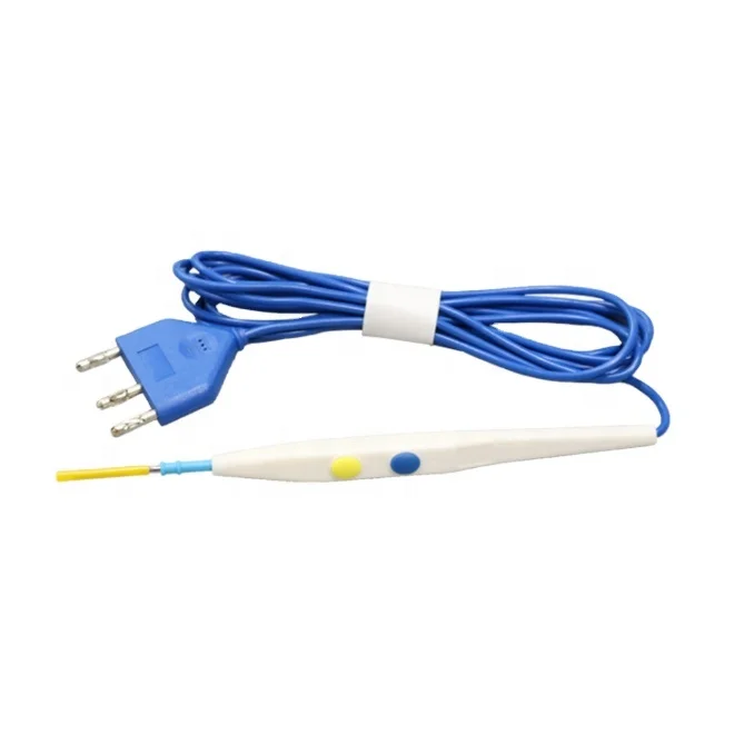 Disposable high frequency medical devices electrosurgical electrode hand switch ESU pencil
