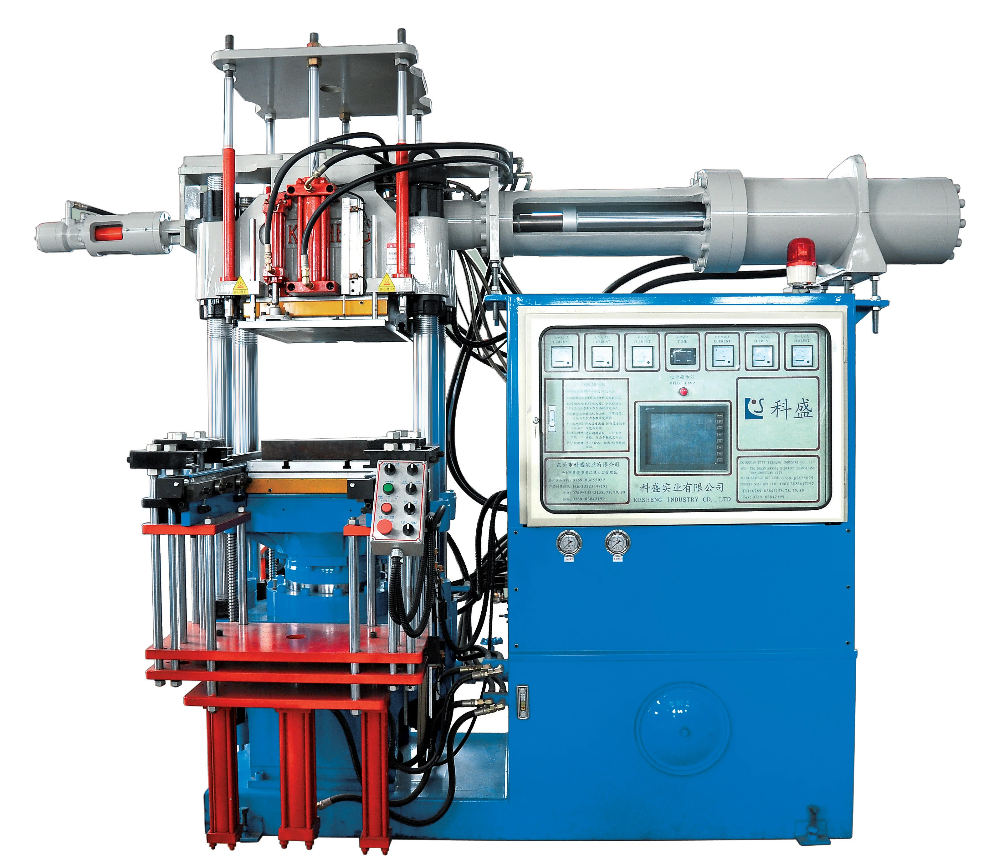 Horizontal Rubber Plate Pressure Machinery for rubber machinery parts injection molding machine