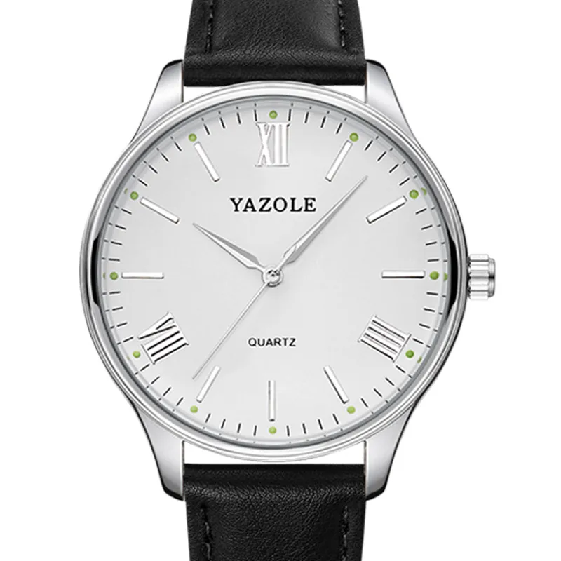 YAZOLE 543 Лидер продаж женские кварцевые часы в деловом стиле частная марка светящиеся наручные водонепроницаемые
