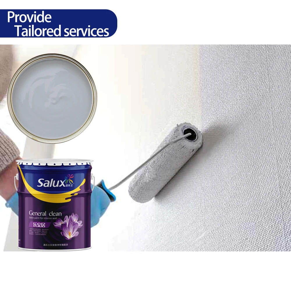 Luxury Indoor Wall Paint Designs Color Gloss Neon Acrylic Exterior Inner Interior Emulsion Latex Wall Paint