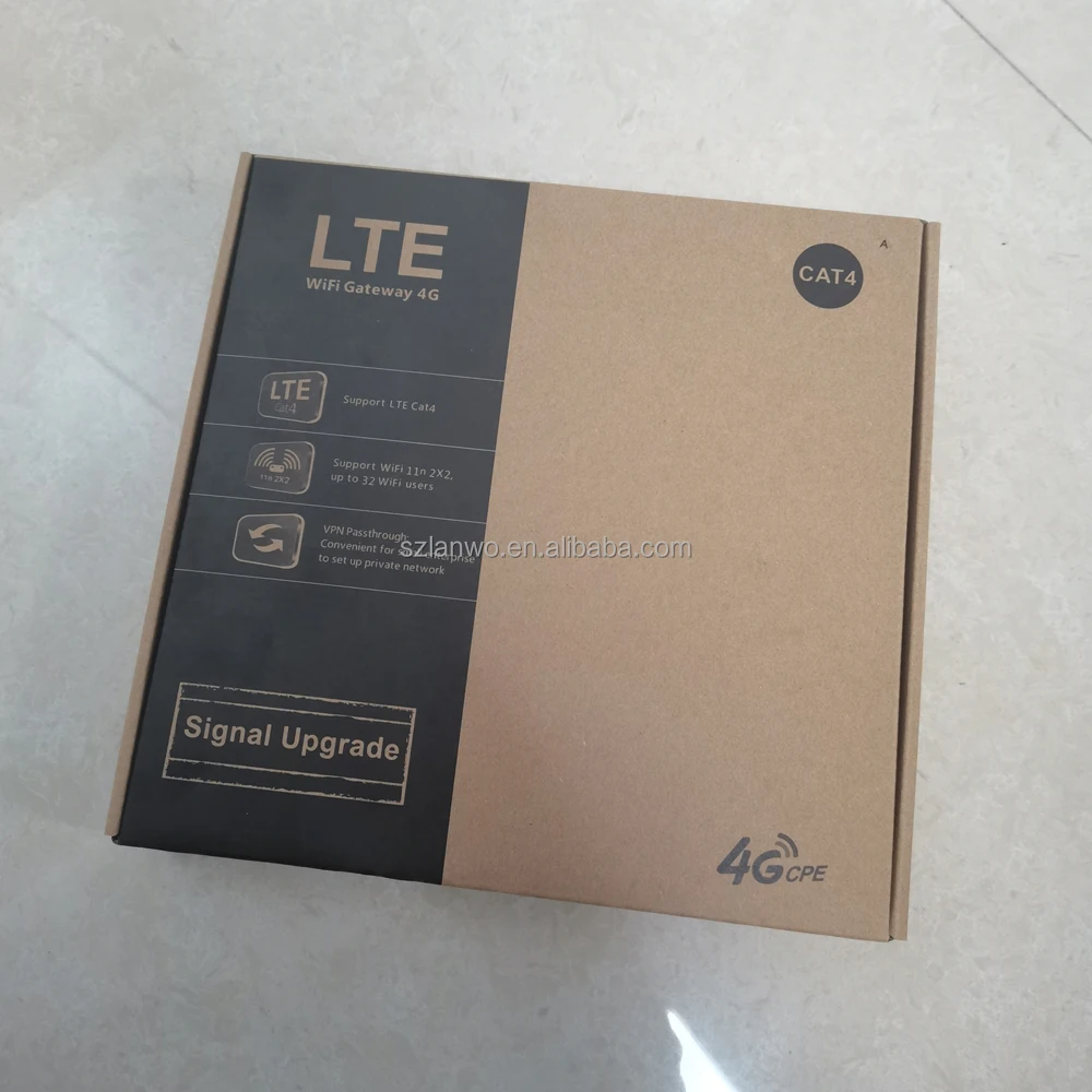 300Mbp full band lte CPE Wifi Router 4G LTE With SIM Card Slot Support WAN LAN port wireless network routers