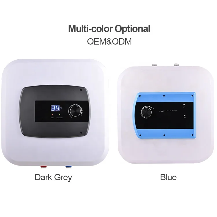 New design led display wall mounted 10L 5.65gallon 1.5kw mini tank under storage electric water heater