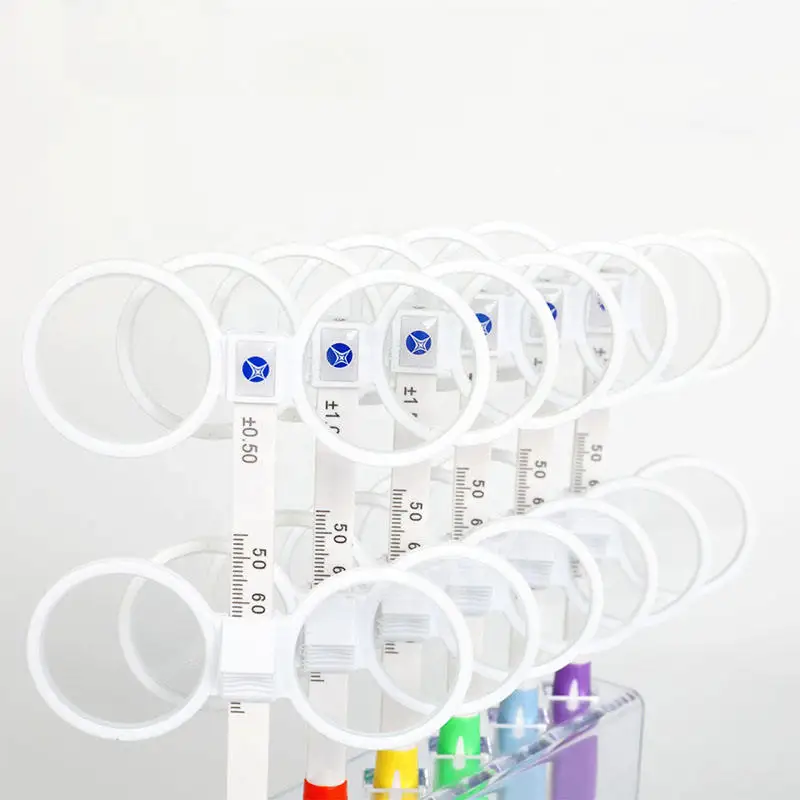 High Quality Eyewear Accessories Optical Instrument Optometry Resin Prism Bar Ophthalmic Set Retinoscopy Rack Flipper