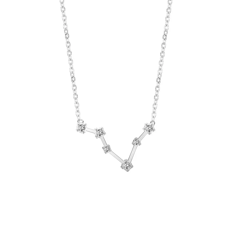 Fashion Stainless Steel Horoscope Necklace New Design Jewelry Necklace Of 12 Zodiac Signs