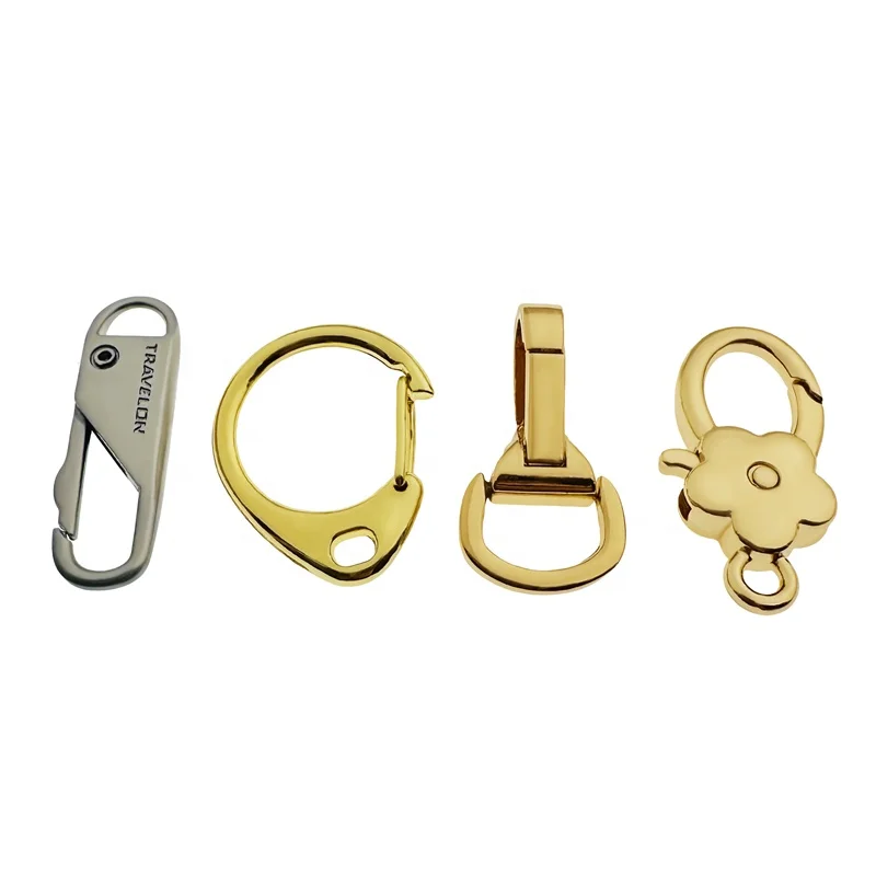 Alloy Dog Hook Clasps Metal Swivel Snap Hook Buckle Hardware Accessories for Bags Strap Lobster Buckle bag making accessories