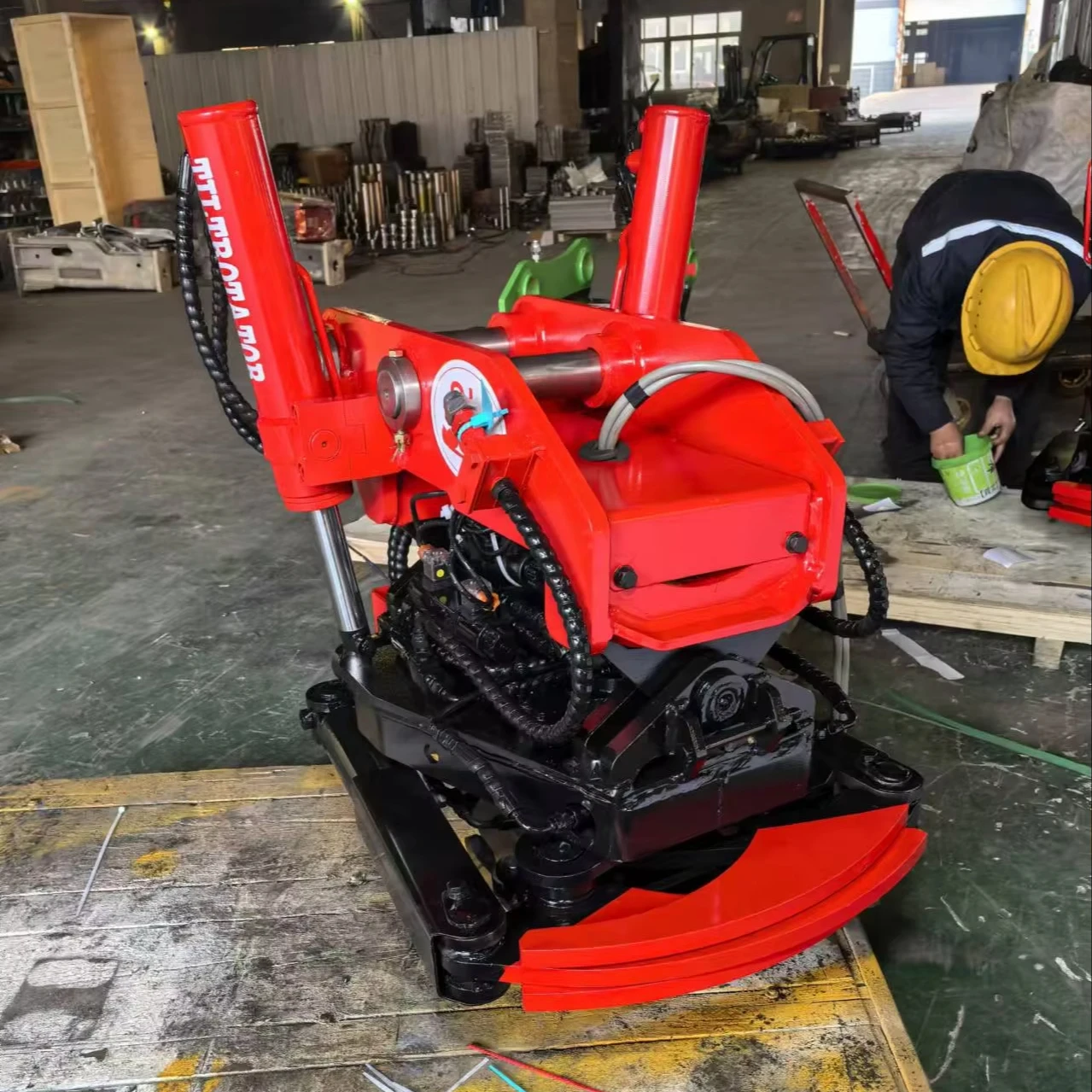 Unique Design Hydraulic Excavator Attachment Easily Change Tilt Rotator Hitch Quick Coupler Tools Connector