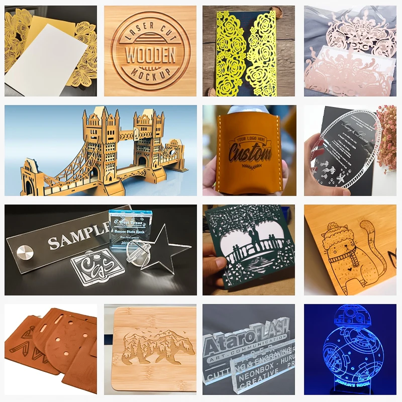 60W 90W 100W 130W 150W 9060 1080 1390 1610 CO2 Laser Cutting Machines