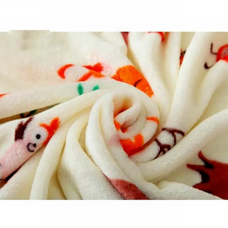 Animal print sofa throw animal fleece blankets 100% polyester fleece blanket for kids