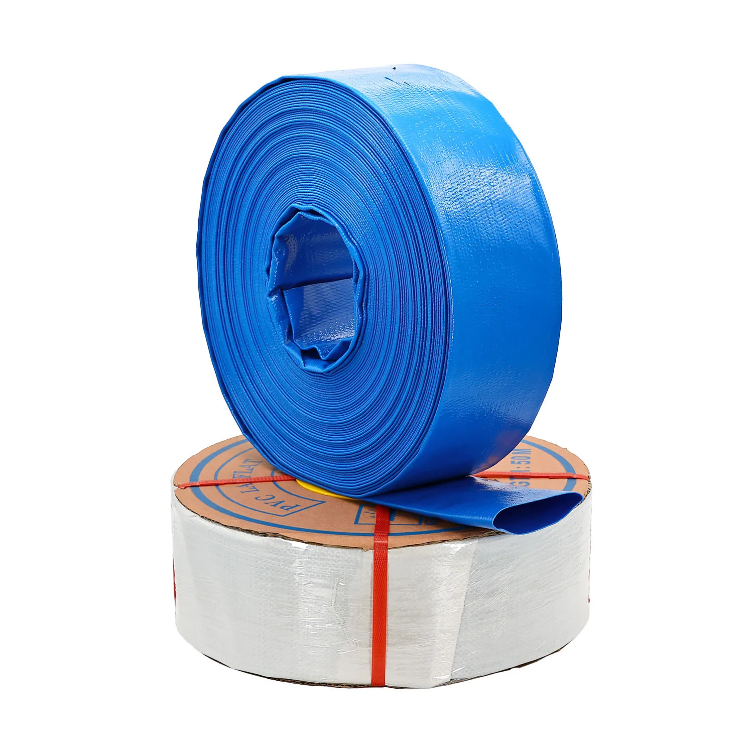 3 inch PVC Layflat Pipe / Blue PVC Water Discharge Hose / Water Irrigation Hose