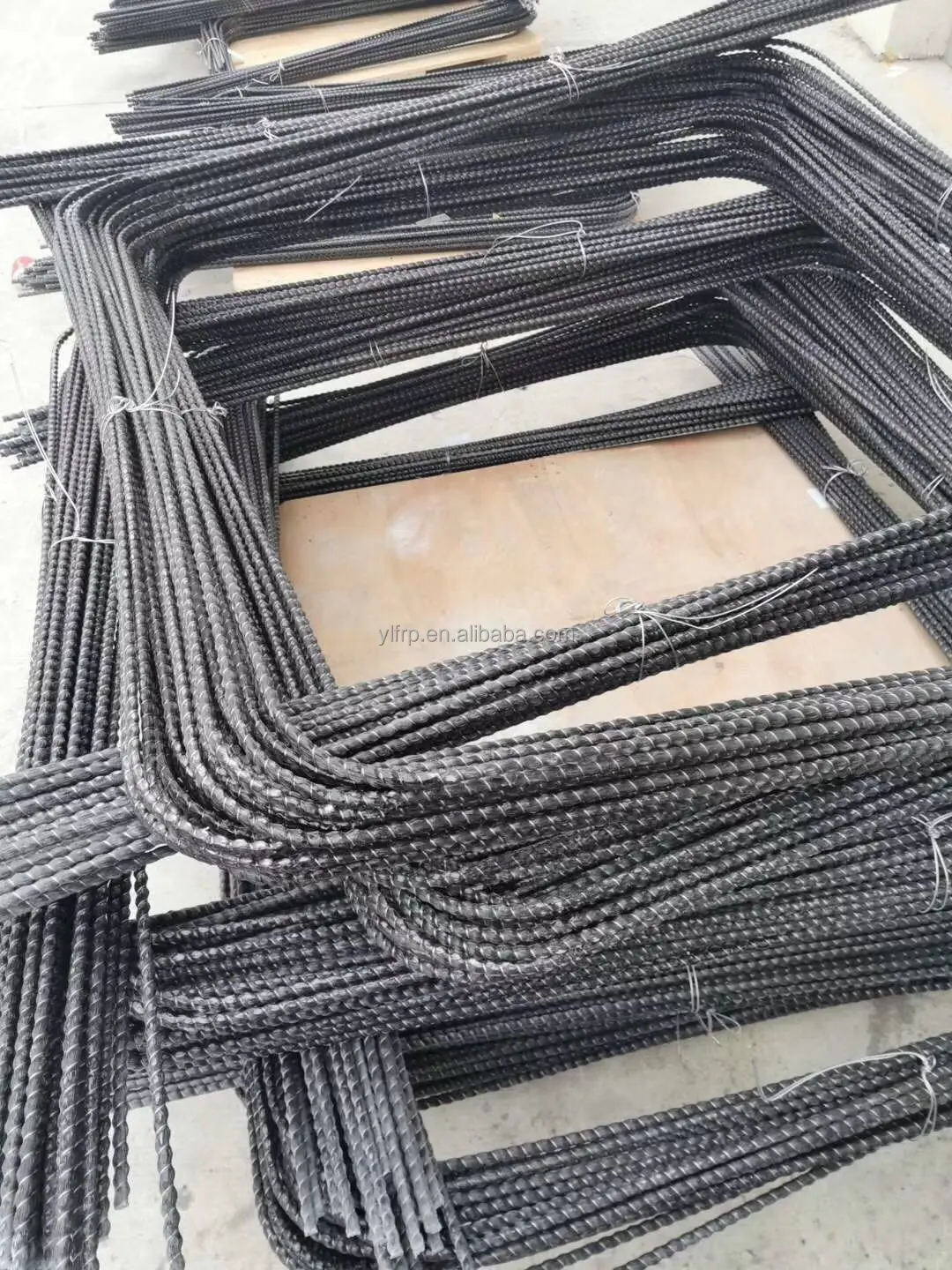High Tensile Strength Basalt Fiber Rebar Bend Deformed BFRP Bar for Road concrete reinforcement