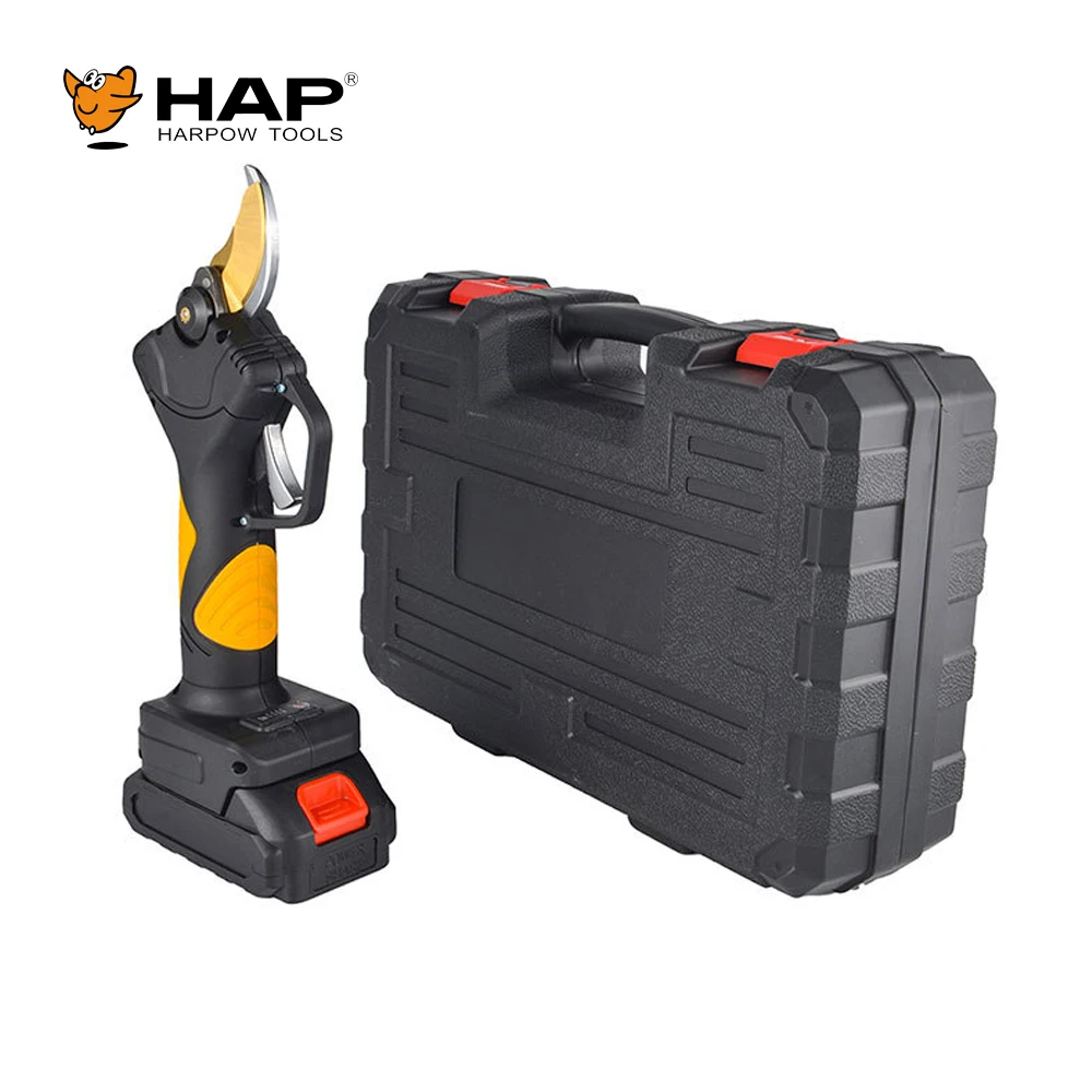 Portable Battery Powered 0-28mm Cutting Range Electric Shears Tree Branch Pruner For Gardening