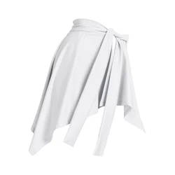 Спортивная юбка для йоги, тренажерного зала, теннисная одежда, женская одежда, юбки с запахом для гольфа и бега, однотонные универсальные облегающие бедра, WAS028