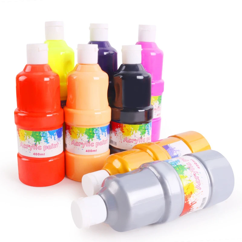 Bo Yi Xuan Wholesale High Quality Professional Plastic Bottle 250ml Acrylic Paint