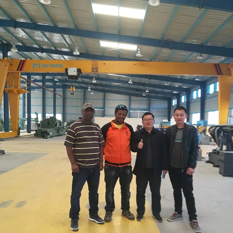 Однобалочный козловой кран MH 10 тонн в