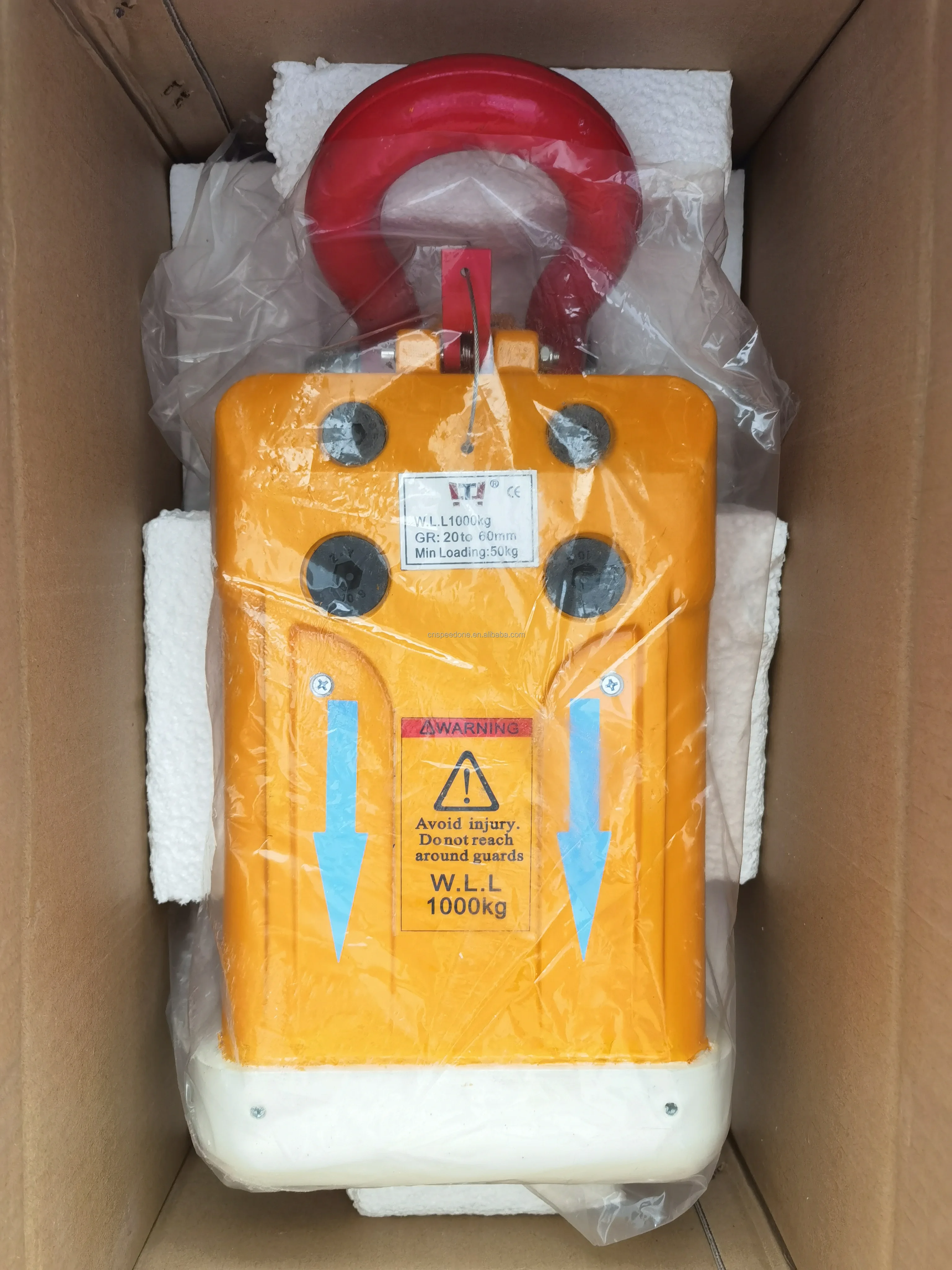 1000KGS 30mm Granite Marble Slab Scissor Lifter Stone Big Slab Cladding Lifting Clamp