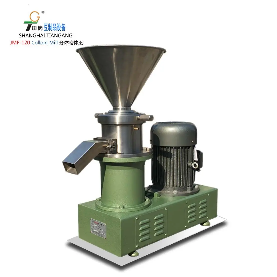 JMF-120industrial ss304 tahini colloid mill /almond/ cashew nuts butter making machine