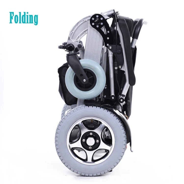 Graceful Hot Selling Powered Weelchair Controller Brushless Motor Electric Wheel Chair Wheelchair Folding Standard Size Tiny 6L
