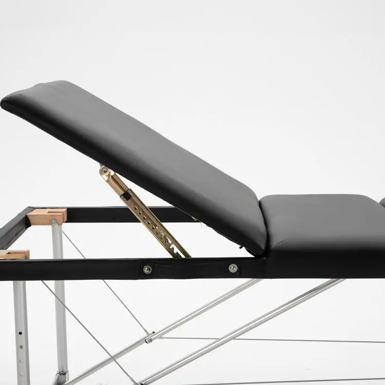 Spa Moxibustion Portable Wooden Massage Table Bed For