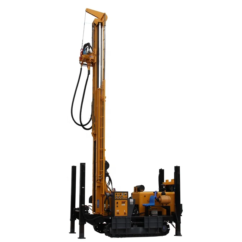 Factory Price 500m Depth Steel Crawler Type Drill Rig Water Well Drilling Rig Machine