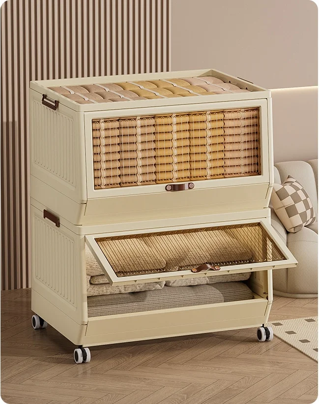 Custom Multifunctional Cloth Organizer Plastic Storage Boxes Bins for Home and Kitchen Organization