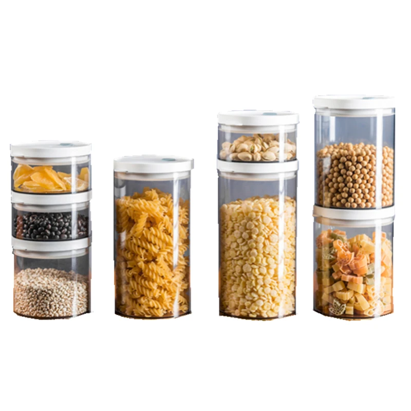 New Style Round Plastic Food Storage Box Plastic Food Storage Box Baby Food Storage Box