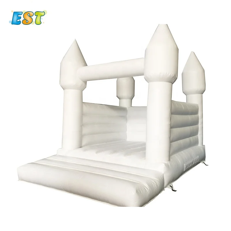 
Factory price wholesale white wedding inflatable bouncy castle/ moon bounce house/ inflatable jump castle bouncer for wedding 