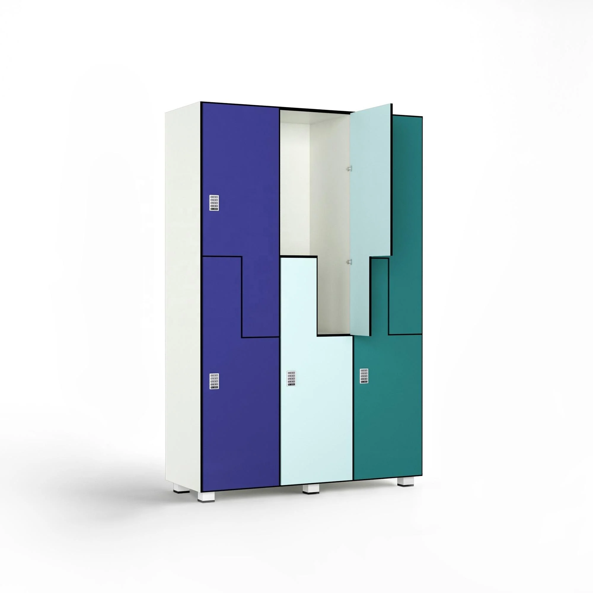 Cartmay Customized 2 4 6 Door Smart Key Management Beach Waterproof Storage Locker Cabinet