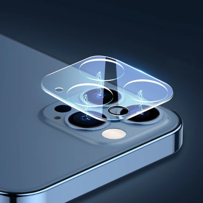 С уровнем твердости 9H полное покрытие объектива камеры защитная плёнка из закалённого стекла для iPhone 12 13 11 14 Pro Max HD камера CPL поляризатор для защиты объектива