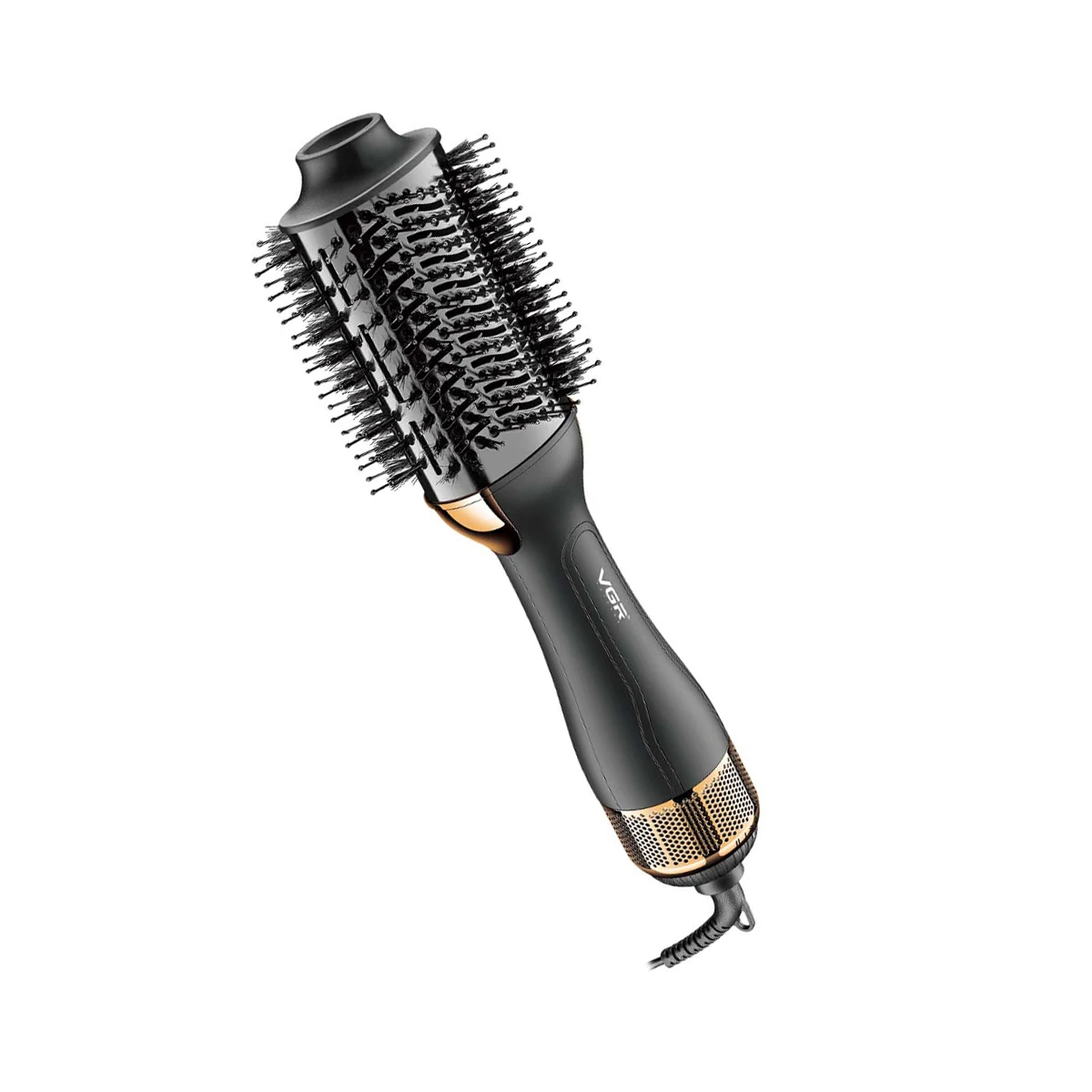 VGR V-492 3 in 1 Hair Styling Power Cord Professional Hot Air Brush STraightener Electric One Step Hair Dryer & Styler