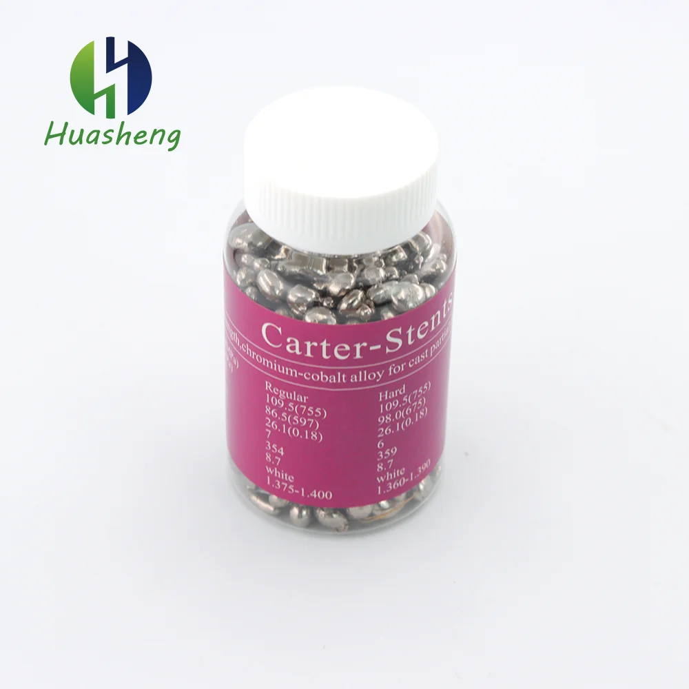 Cheap Alloy Dental Carter Cobalt Chromium Molybdenum Stent Soft Alloy with High Purity and Good Biocompatibility for China