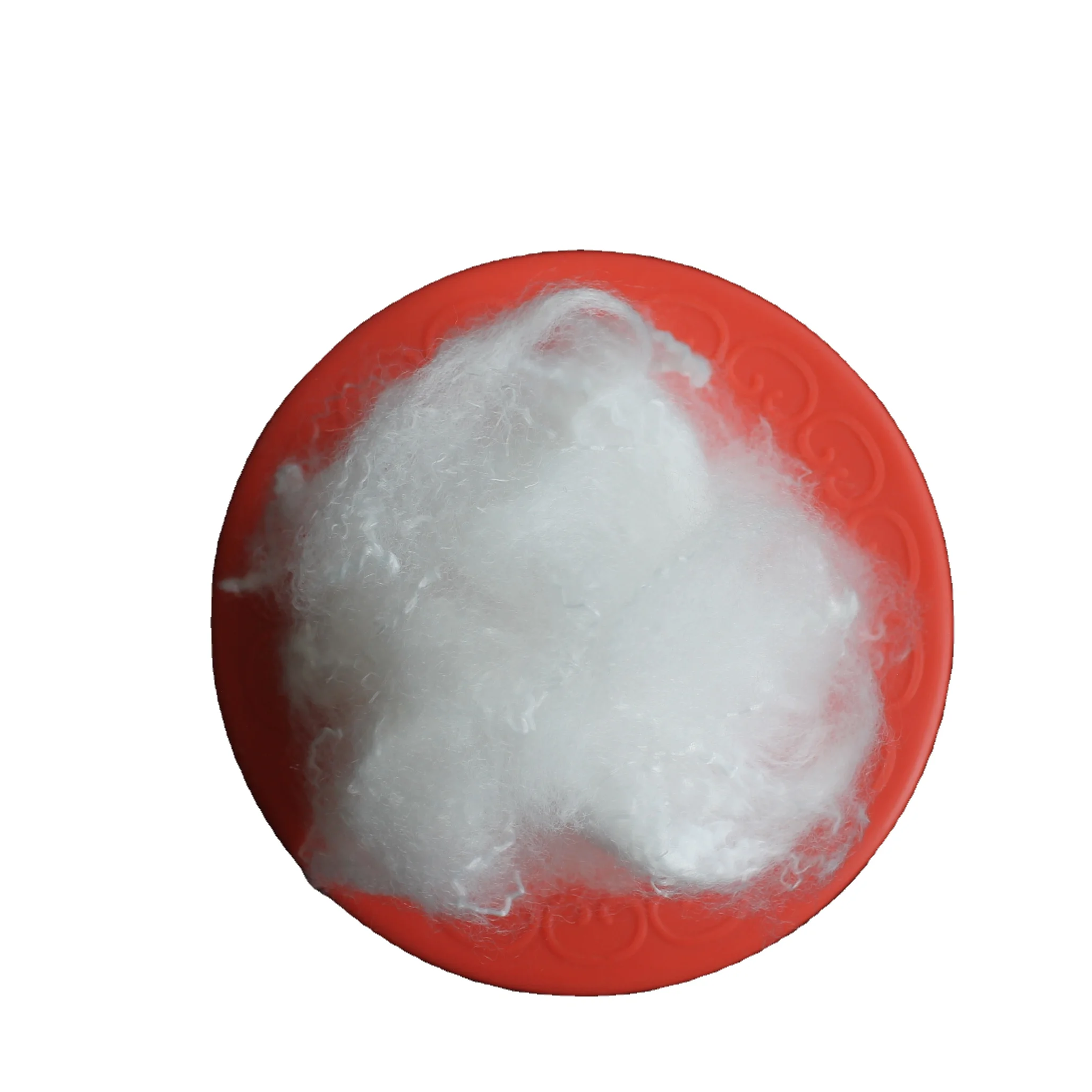 La fibre polyester bi-composantes low melt Polyester staple fibre Bicomponent 4D*51MM