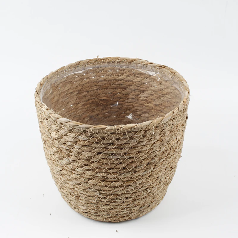 Popular PP Rattan weaving Shopping Bag Hand-picked Wild Fruit Basket