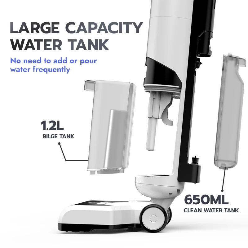 Best Clean OEM Manufacture Power Suction Vacuum Cleaner with mop Cordless Wireless Wet and Dry Floor Care Washer Vacuum Cleaners