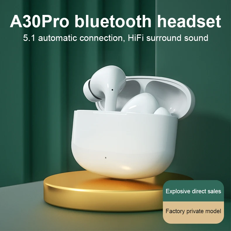 Наушники-вкладыши Tws с наушники 2022 синий зуб 5,1 True Wireless Type-C наушники с шумоподавлением, наушники для геймеров беспроводные наушники