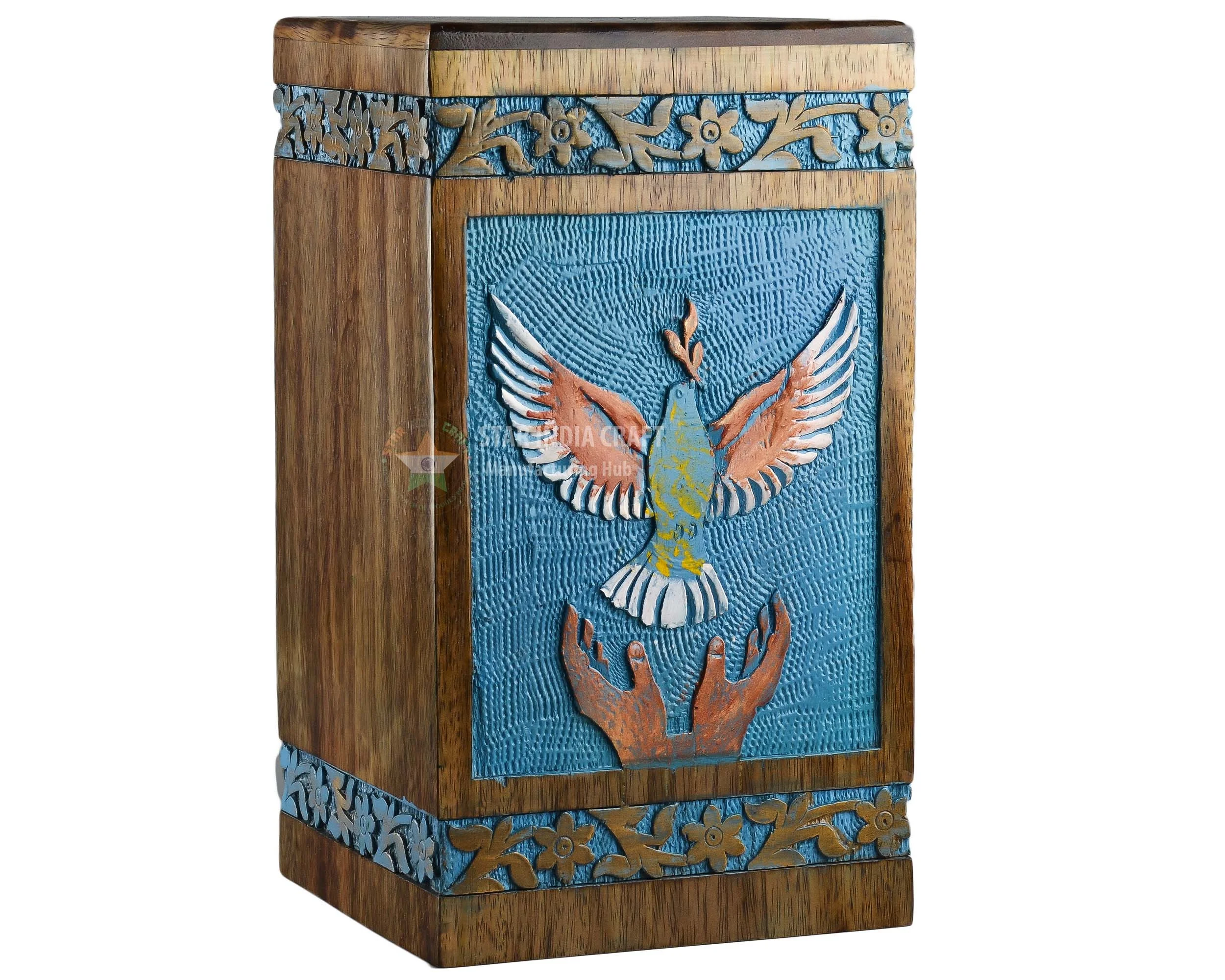 Деревянные урны для праха человека из палисандра Древа Жизни для кремации-большая урна для праха для взрослых