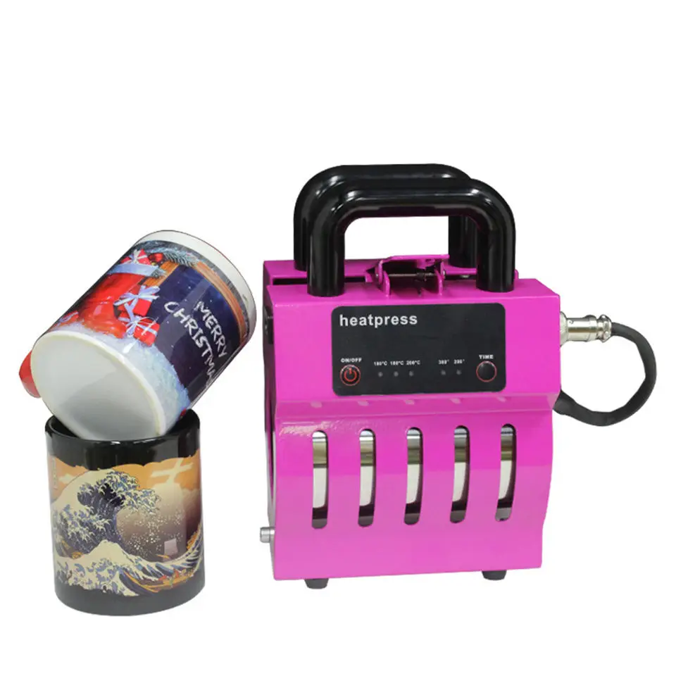 2022 Cheapest Mini Portable 3D Mug sublimation mug heat press printer machine