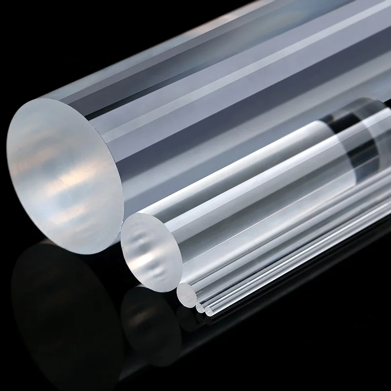 heat resistan optic clear light guide quartz rod semicircular transparent borosilicate quartz glass rod