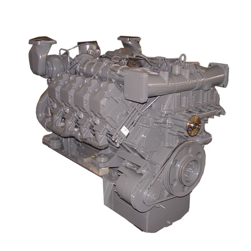 Турбокомпрессор с внутренним охлаждением Deutz V8 дизельный двигатель