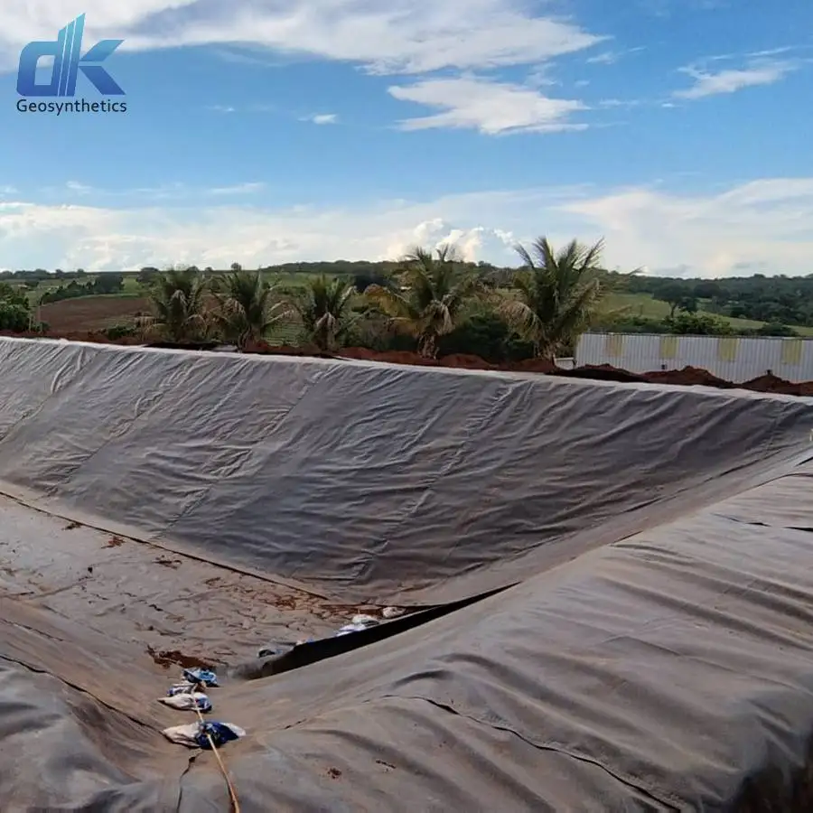 HDPE Pond liner 45mil 60mil 30mil geomembrane waterproof membrane EPDM rubber sheet