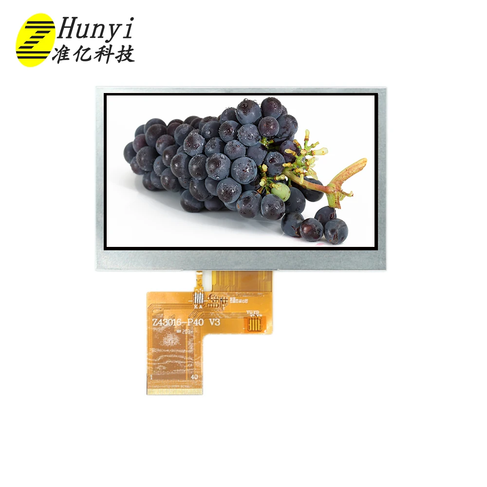 4.3 inch 480x272 tft lcd screen with MIPI LCD Modules