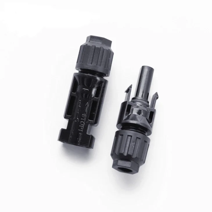 Pa66 Connectors TUV MC 4 connector PV solar Connector MC 4 photovoltaic solar panel male female plug