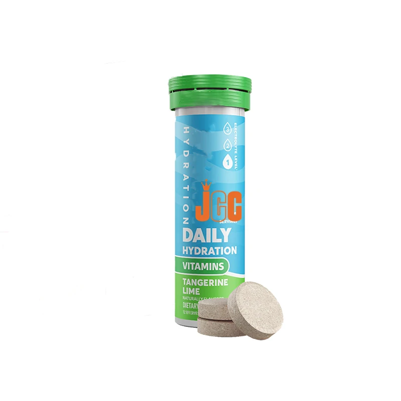 Vitamin A B C D E  Electrolyte Tablets Gluten Free Fruit Flavor Immune Support Supplement Antioxidants Effervescent Drink Tablet