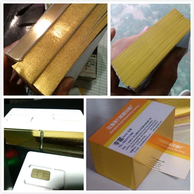 Hot Sale Automatic Cards Gold Foil Stamping Machine Book Edge Paper Corner  Heat Foil Printing Machine Polishing Machine